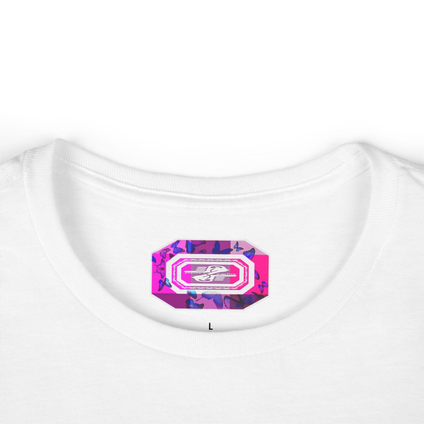 Butterfly Vibe Women's Softstyle Tee - Colorful Graphic Tee Perfect for Casual Wear