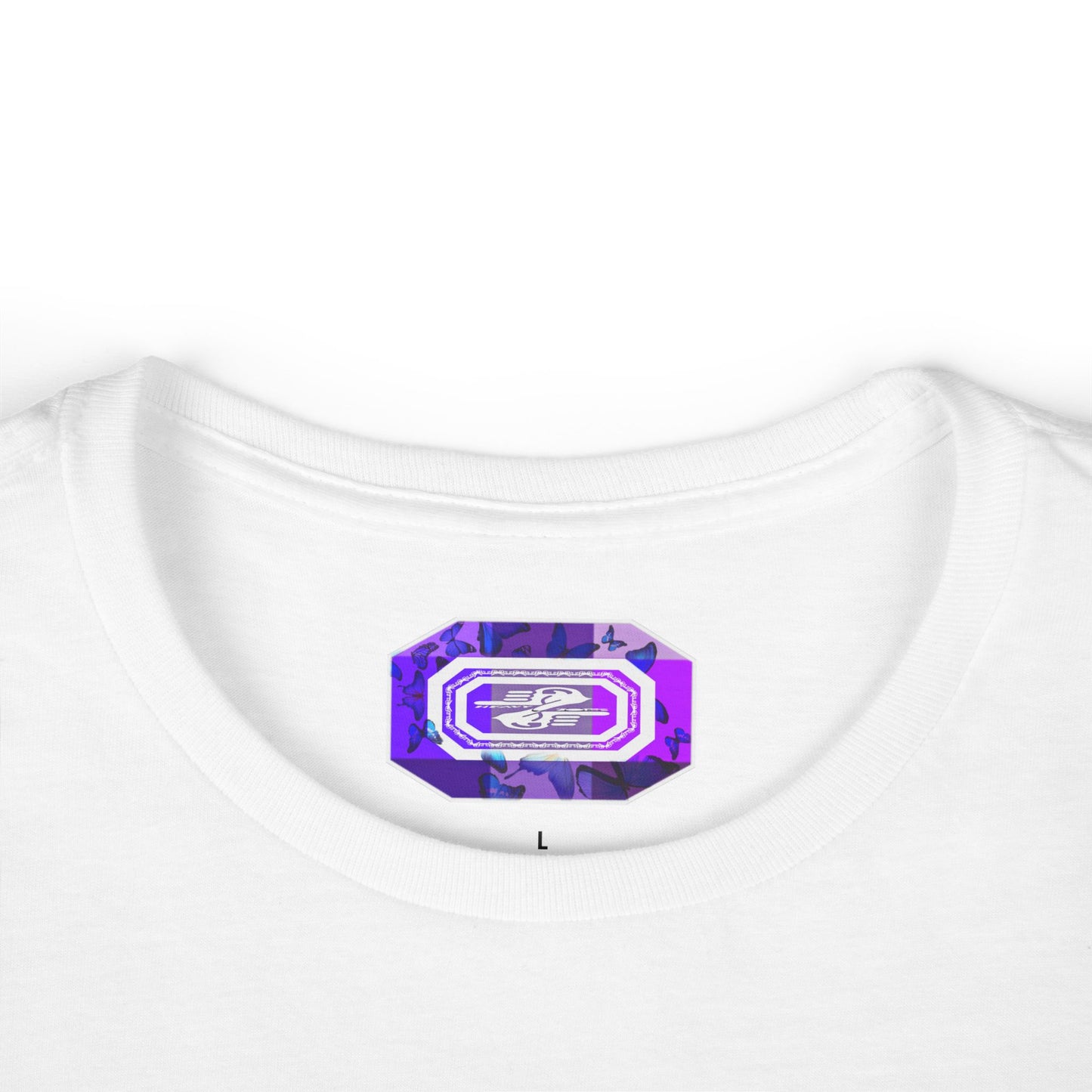 Vibrant Women's Softstyle Tee with Colorful Graphic Design