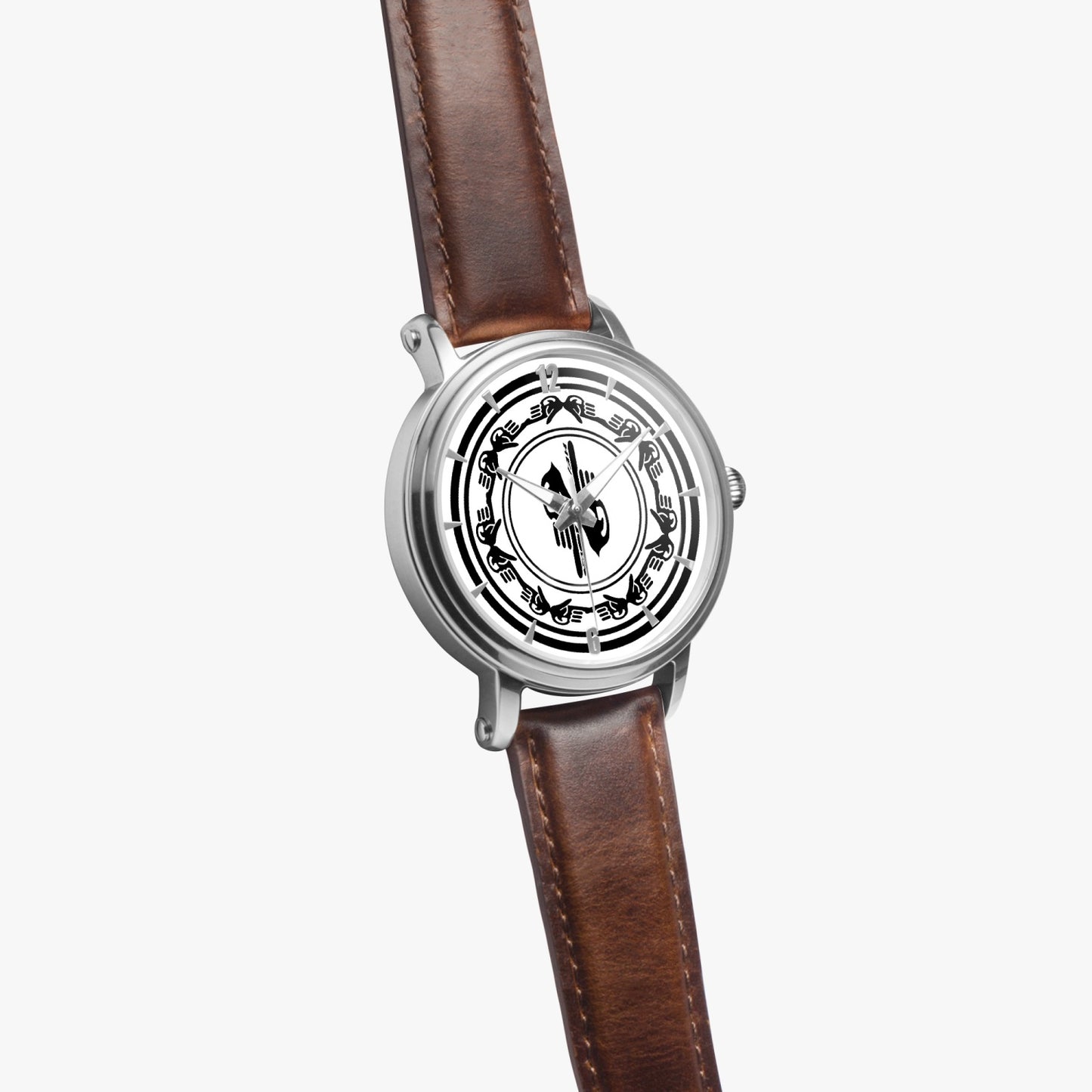 Zoezz . Petro Unisex Automatic Watch (Silver)