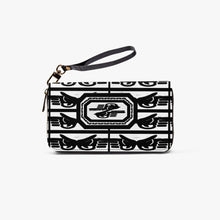 Load image into Gallery viewer, Zoezz. PU Leather Strap Zipper Wallet