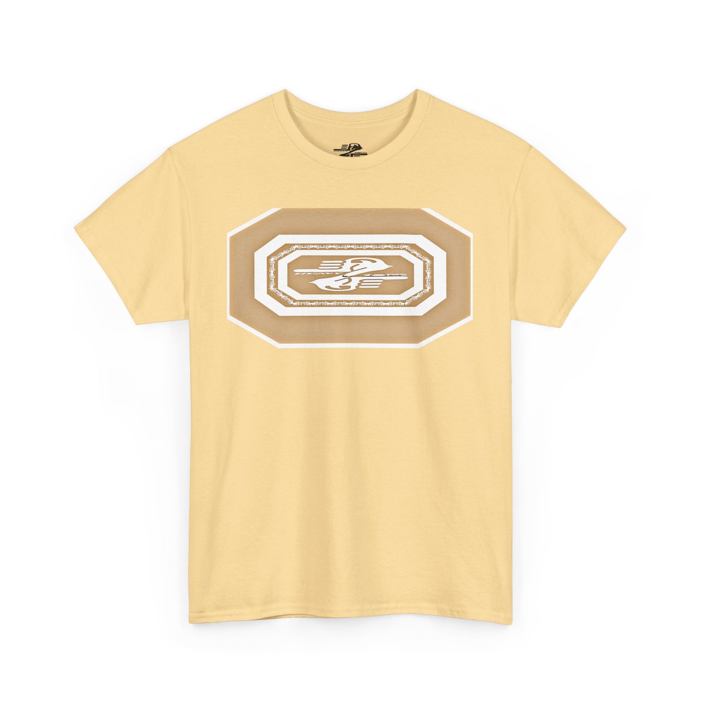 Vintage-Inspired Unisex Heavy Cotton Tee with Retro Design