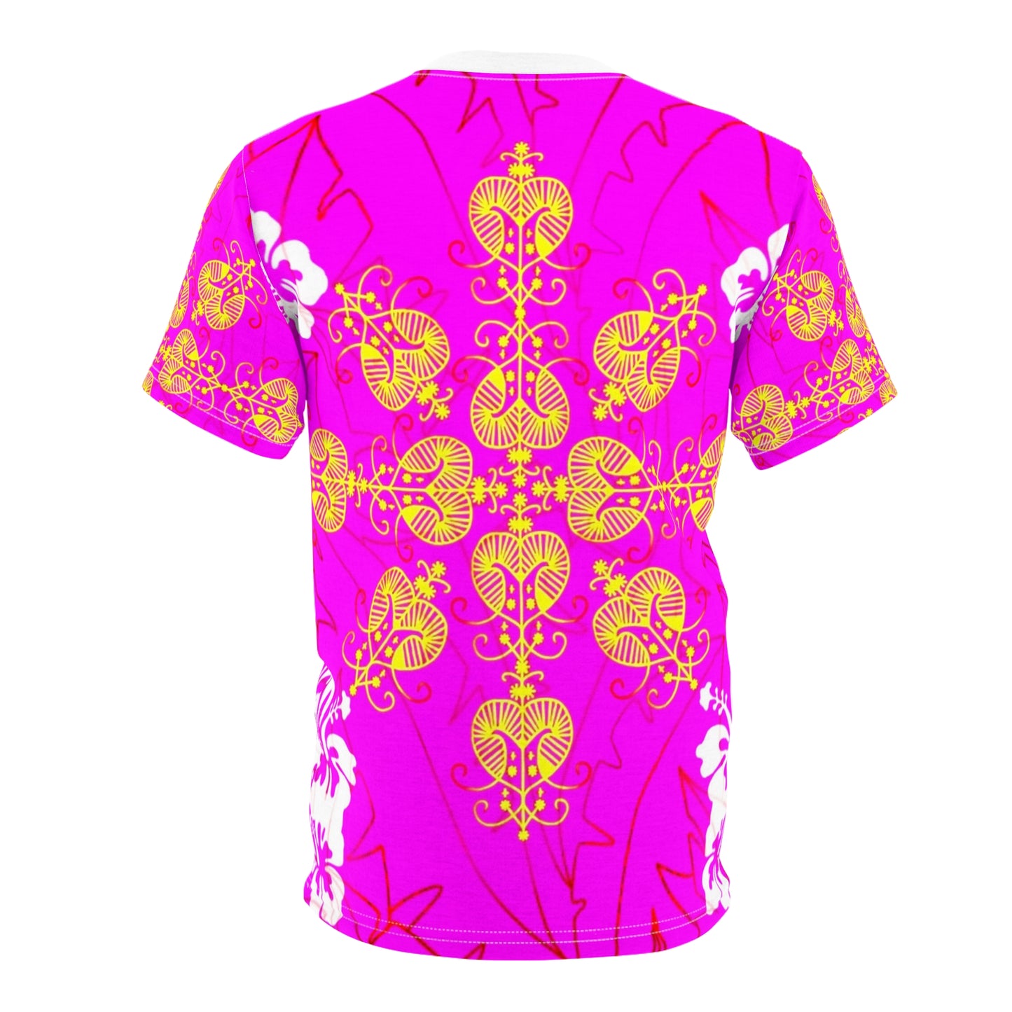 Zoezz Vibrant Floral Unisex Cut & Sew Tee – Perfect for Summer Celebrations