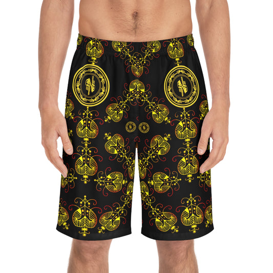 Zoezz Men's Vibrant Floral Board Shorts - Perfect for Summer Adventures