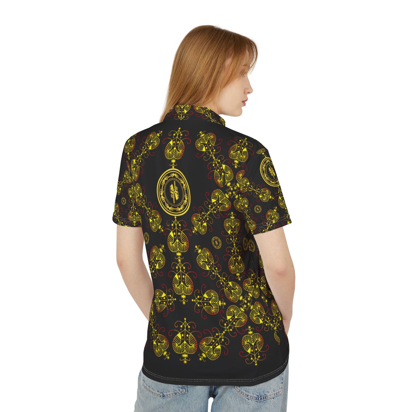 Zoezz Unisex Shirt with Bold Gold Design | Casual Everyday Wear