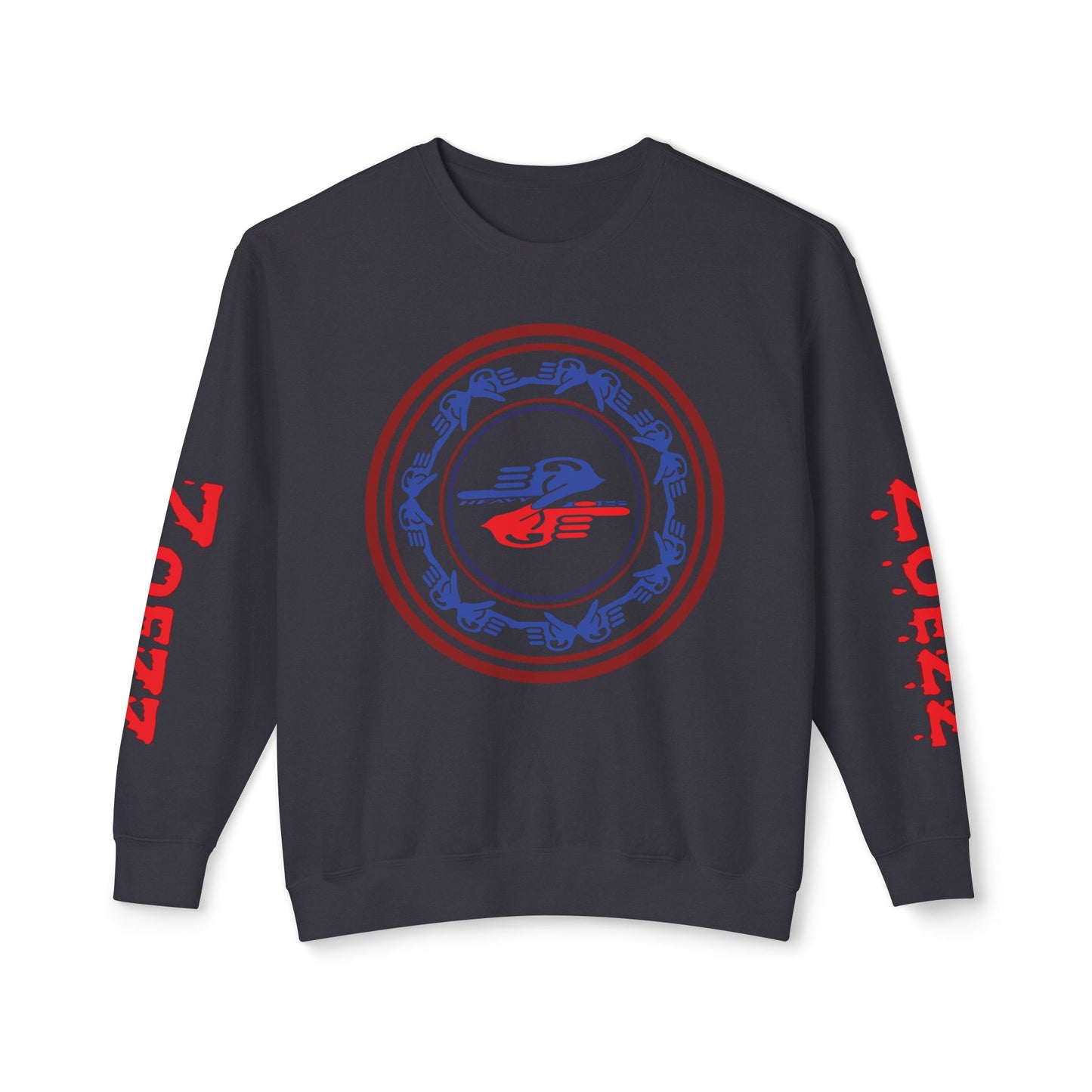 Zoezz Unisex Lightweight Crewneck Sweatshirt
