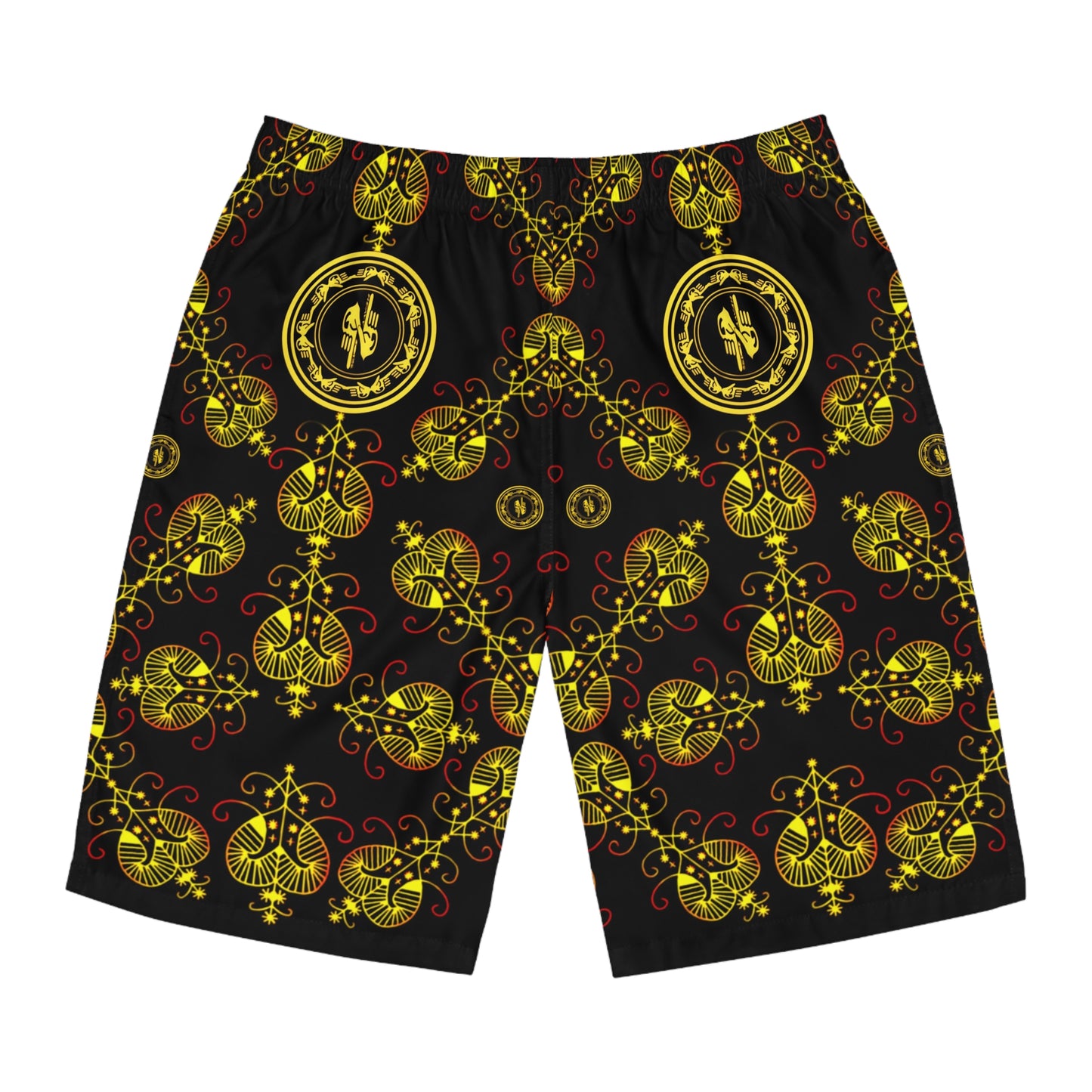 Zoezz Men's Vibrant Floral Board Shorts - Perfect for Summer Adventures