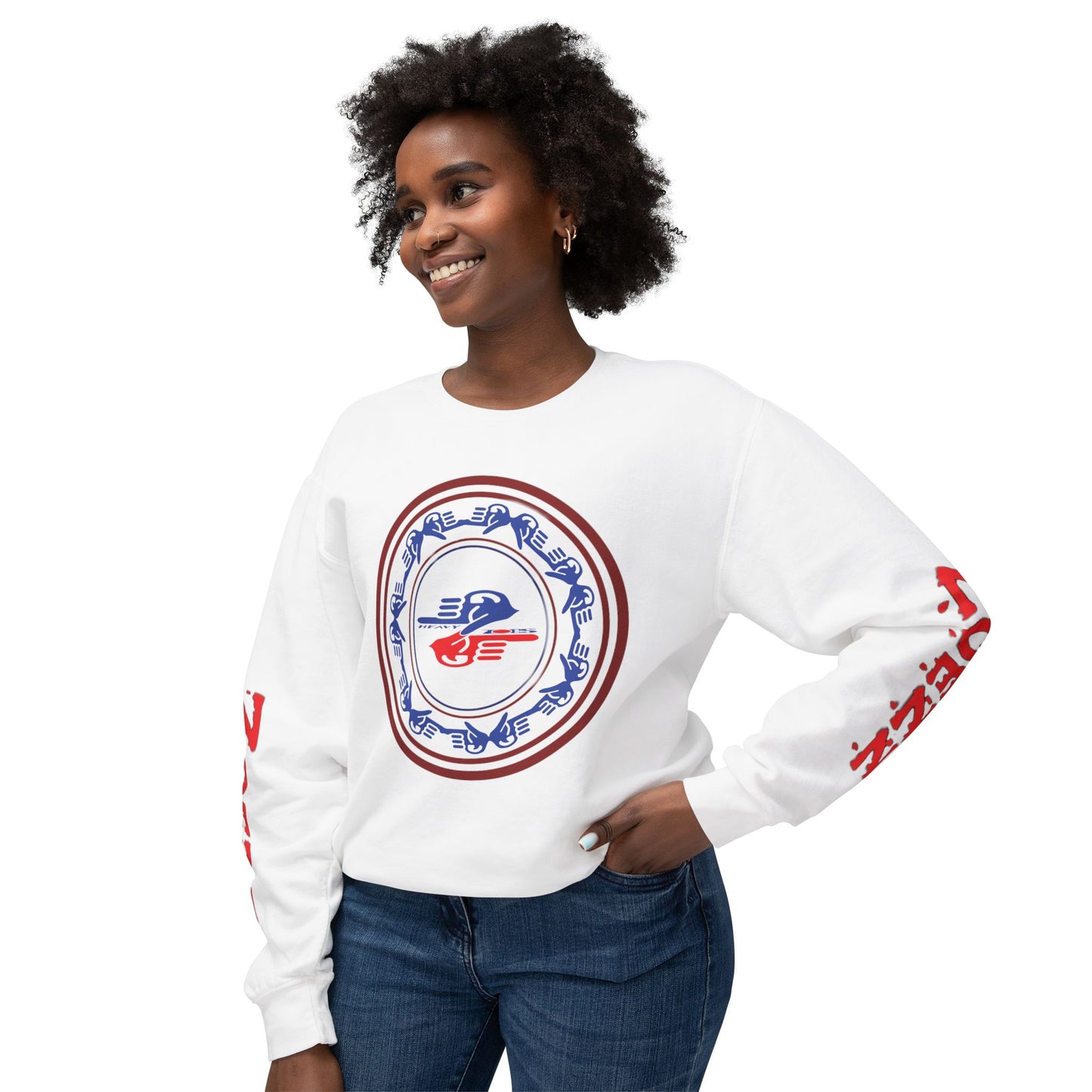 Zoezz Unisex Lightweight Crewneck Sweatshirt