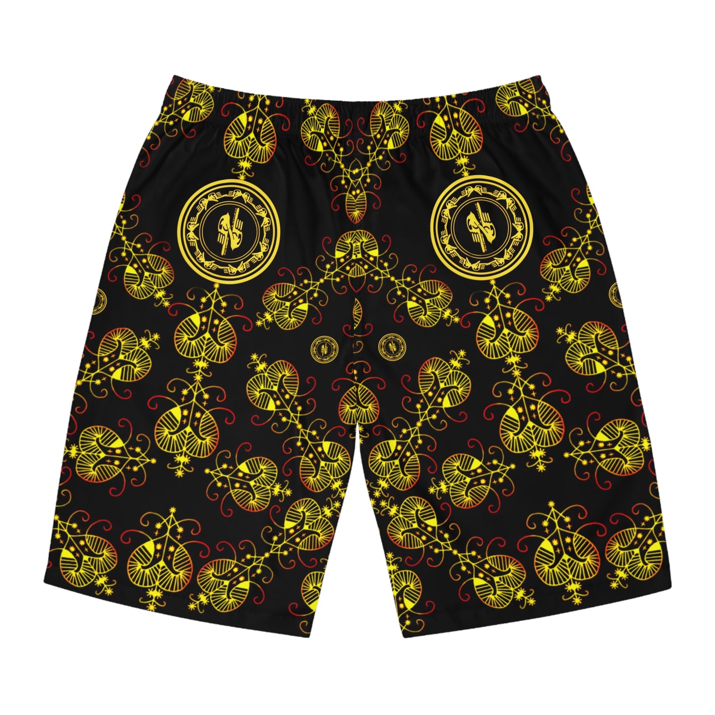 Zoezz Men's Vibrant Floral Board Shorts - Perfect for Summer Adventures