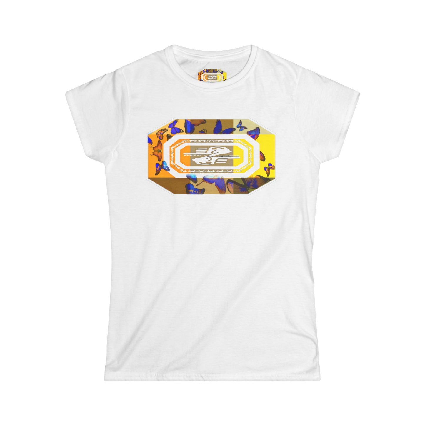 Colorful Graphic Women's Softstyle Tee - Stylish and Casual Wear