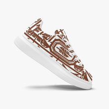 Load image into Gallery viewer, Zoezz. Leather Oversized Sneakers - Tongue Printable