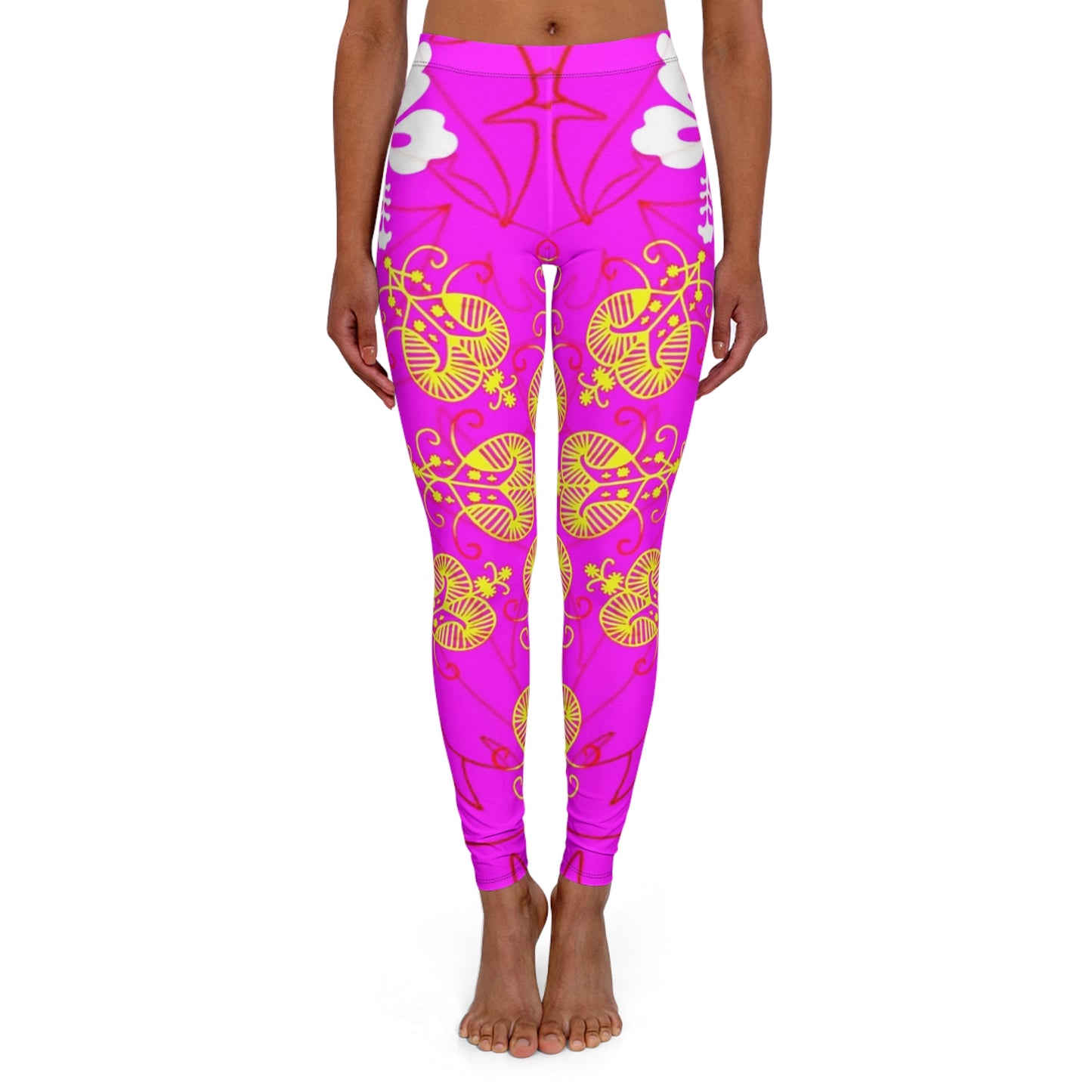 Zoezz Women's Casual Spandex Leggings (AOP)