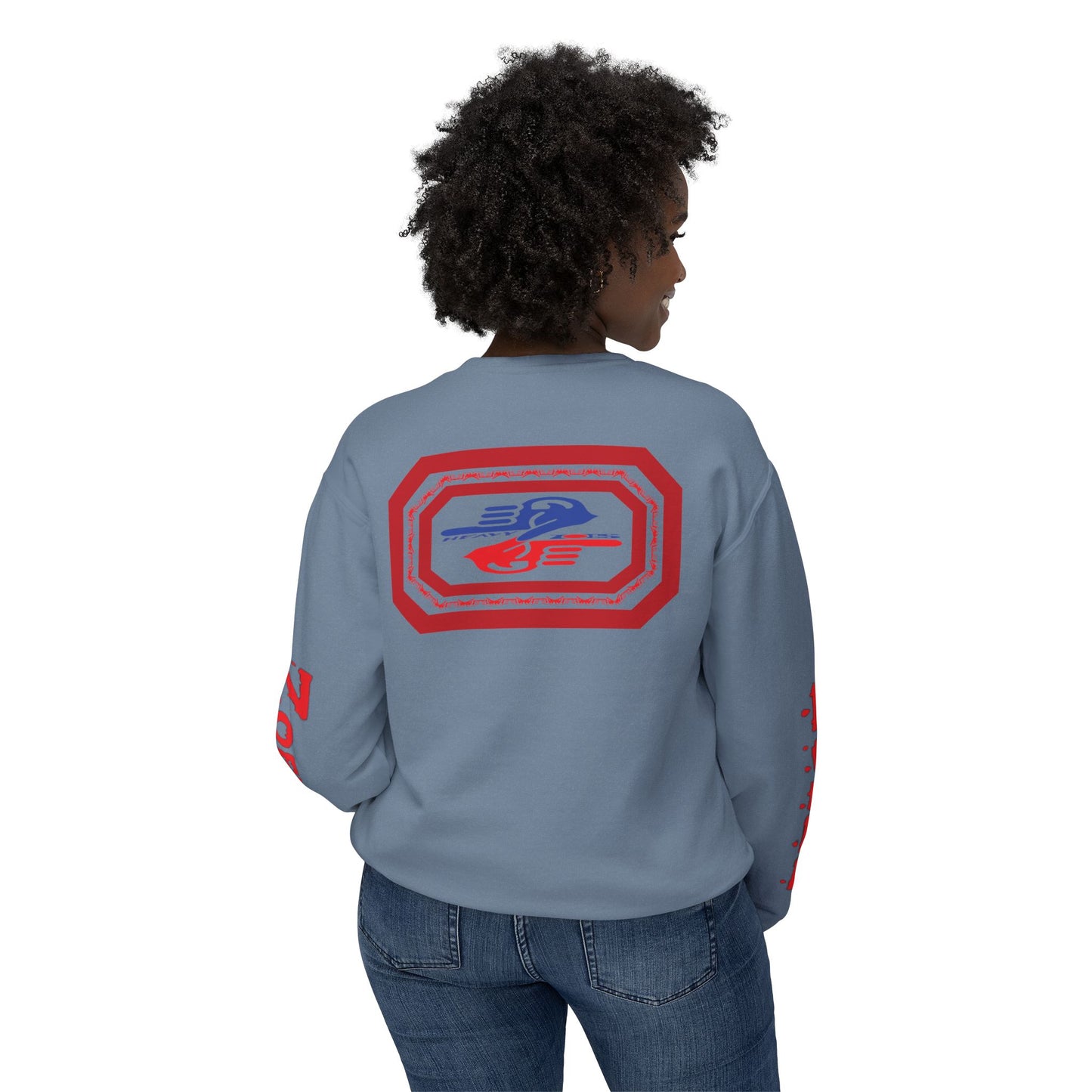 Zoezz Unisex Lightweight Crewneck Sweatshirt