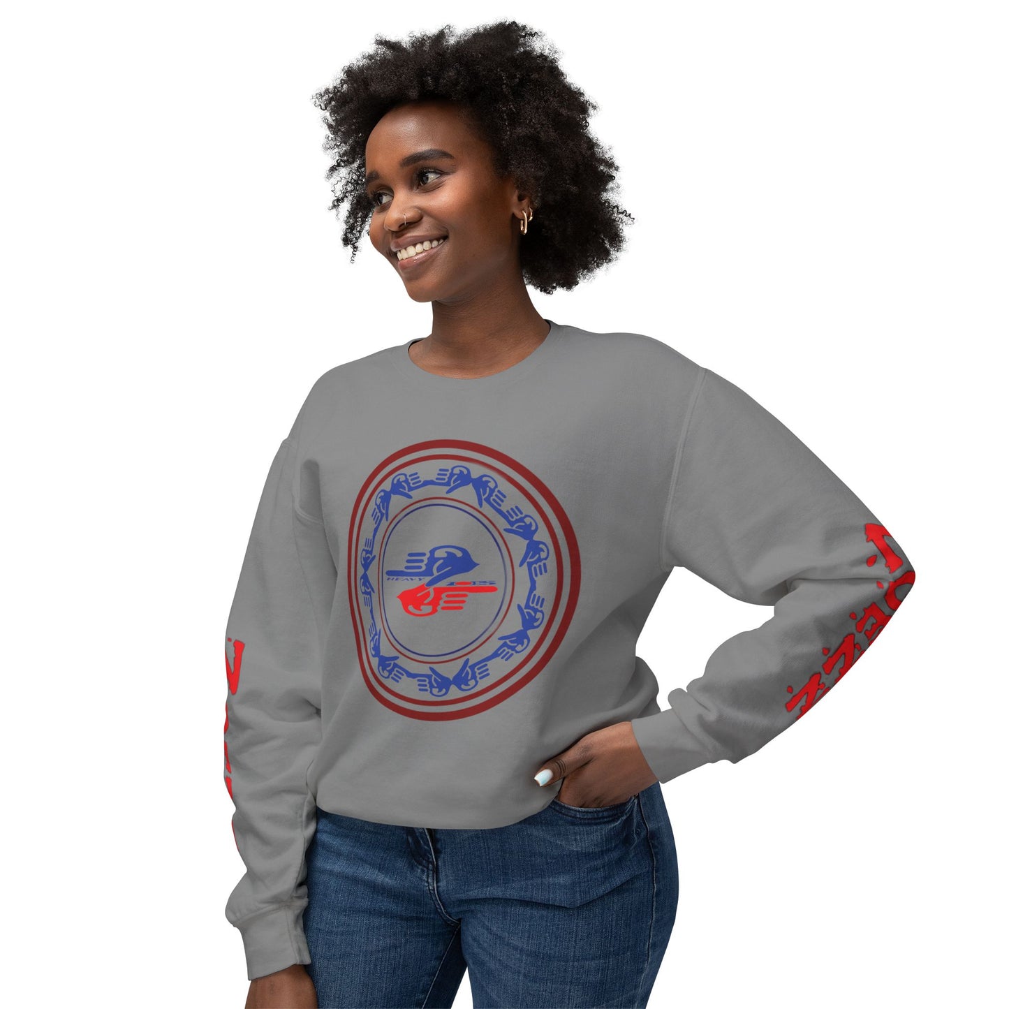 Zoezz Unisex Lightweight Crewneck Sweatshirt
