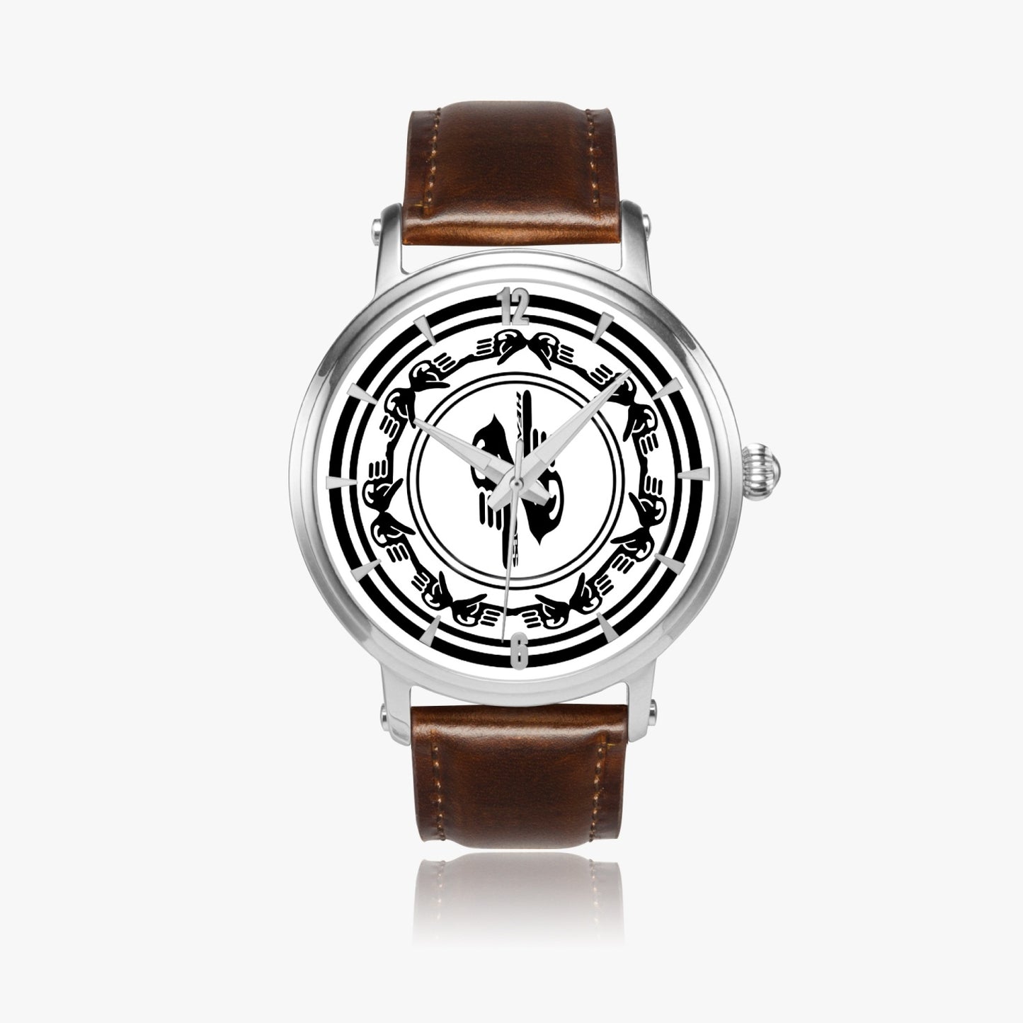 Zoezz . Petro Unisex Automatic Watch (Silver)