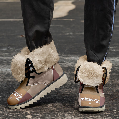 Zoezz. Cotton-pad Fur Lining Boots