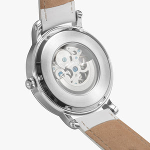 Zoezz . 46mm Unisex Automatic Watch (Silver)