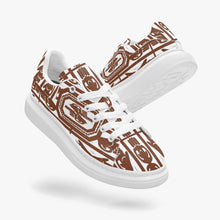 Load image into Gallery viewer, Zoezz. Leather Oversized Sneakers - Tongue Printable