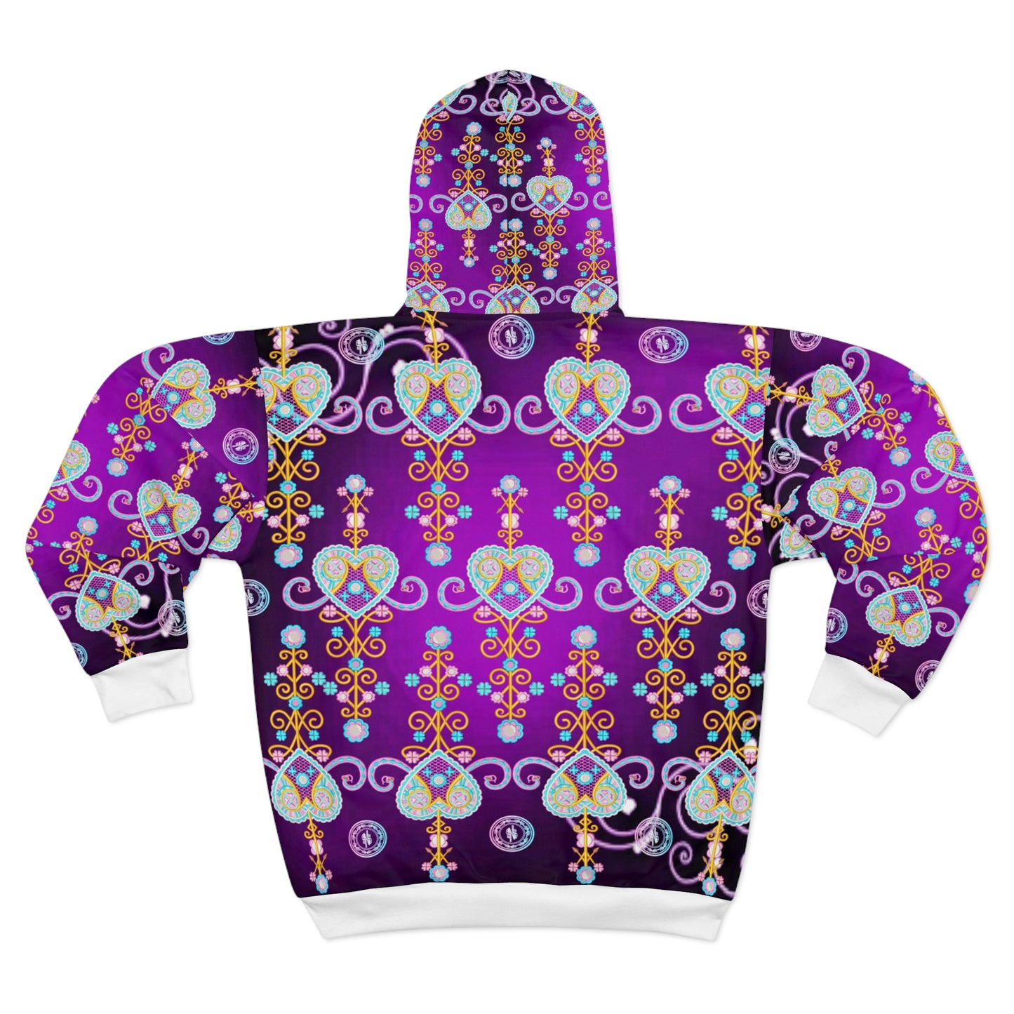 Zoezz Unisex Zip Hoodie (AOP)