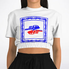 Load image into Gallery viewer, Zoezz. Athletic Cropped Short Sleeve Sweatshirt - AOP