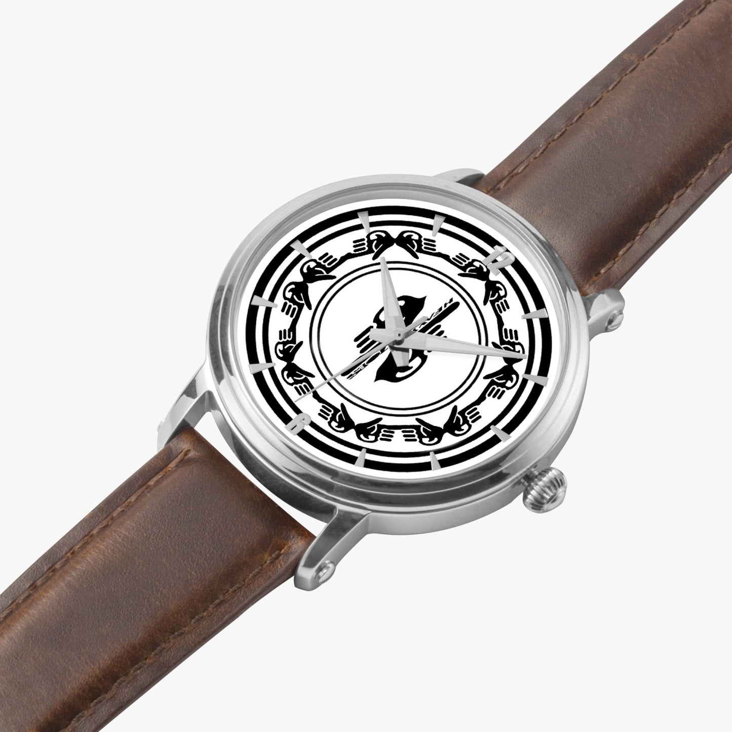 Zoezz . Petro Unisex Automatic Watch (Silver)