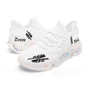 Zoezz. Wings Style Bounce Mesh Knit Sneakers