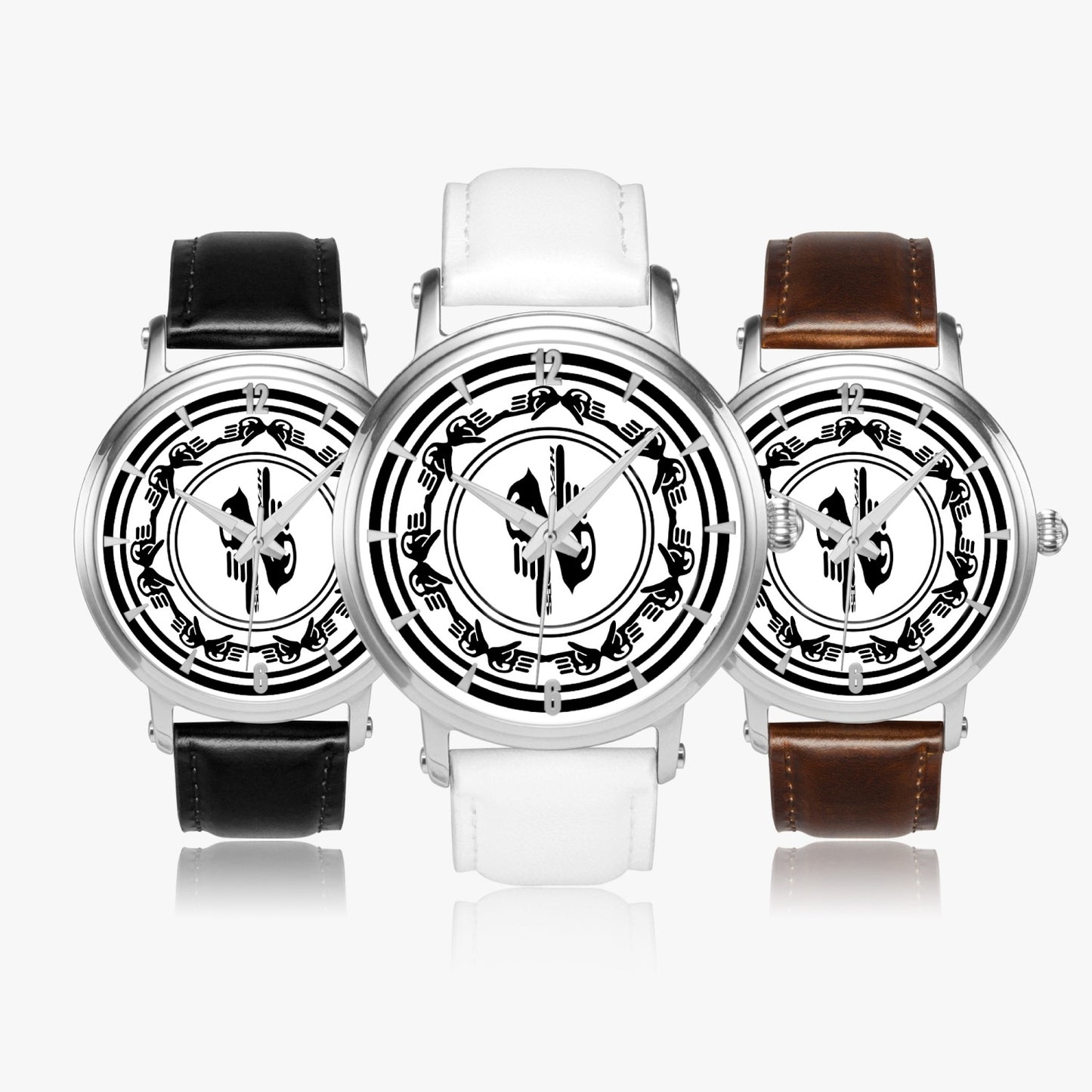 Zoezz . Petro Unisex Automatic Watch (Silver)