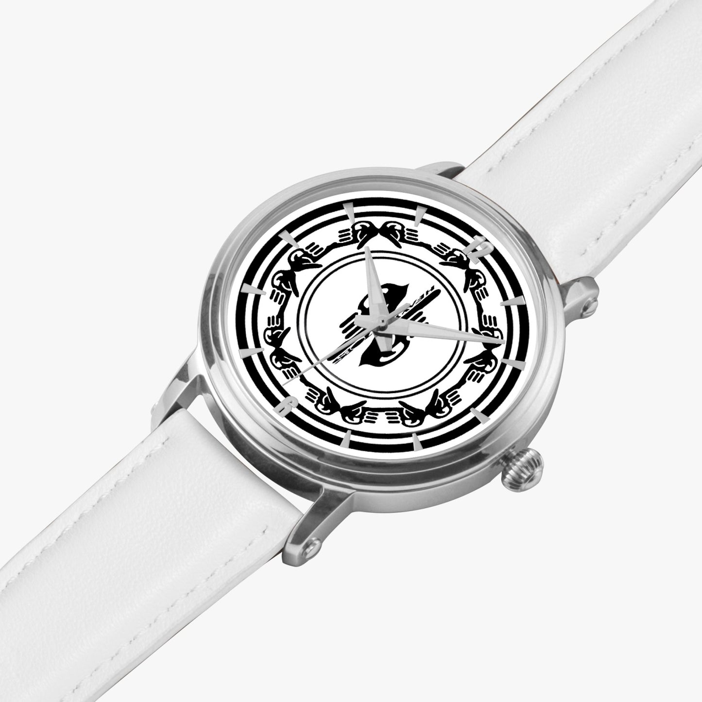 Zoezz . Petro Unisex Automatic Watch (Silver)