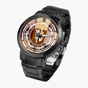 Zoezz. New Steel Strap Automatic Watch (With Indicators)