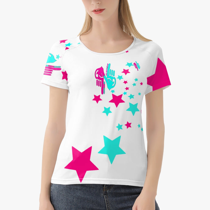 Zoezz . Handmade AOP Women T-shirt